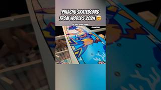 I Bought The Pokemon Worlds 2024 Skateboard 🤯 shorts reels pokemoncards pokemontcg viral [upl. by Anih]