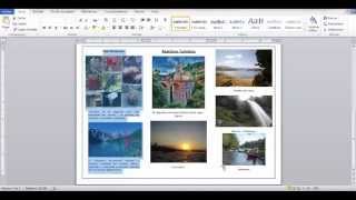 CREACIÓN DE UN FOLLETO TURISTICO EN MICROSOFT PUBLISHER [upl. by Acireh]