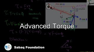 Advanced Torque Physics Lecture  Sabaqpk [upl. by Rephotsirhc770]