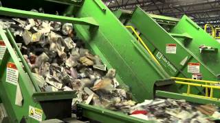 Waste Management SingleStream Recycling Take a tour of our Philadelphia MRF [upl. by Newlin]