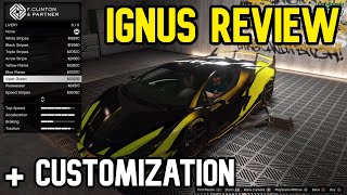 Gta Pegassi Ignus Customization amp Review  Ignus vs Krieger Speed test [upl. by Bibeau732]