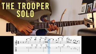 THE TROOPER • Iron Maiden SOLO 🔥⚡️ [upl. by Delora]