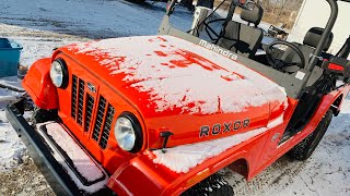 Coldest EVER Mahindra ROXOR Start With Racing Dynamics TUNE [upl. by Hillari]