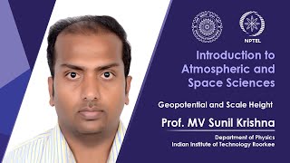 Lec 20 Geopotential and Scale Height [upl. by Iila]