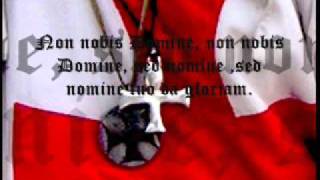 chant templier non nobis domine [upl. by Eelreveb]