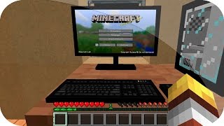 COMO JUGAR MINECRAFT EN MINECRAFT [upl. by Yanehs]