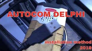 AUTOCOM DELPHI Installation 2019 [upl. by Mcloughlin284]