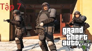 GTA 5 Việt Hóa 7 Vụ Cướp Ngân Hàng Thế Kỉ Bằng Súng 6 Nòng Siêu Bá Đạo [upl. by Giorgia]