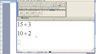 Mathtype Tutorial Using Hotkeys Part 2 [upl. by Azeria]