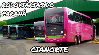 RODOVIÁRIA DE CIANORTEPR  TODAS AS LINHAS INTERESTADUAIS E INTERMUNICIPAIS [upl. by Haskel]