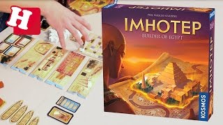 How to Play Imhotep  Tabletop Gaming [upl. by Hanford126]