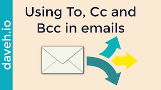 Sending emails to Multiple Recipients the Difference Between To Cc and Bcc [upl. by Ennasus]