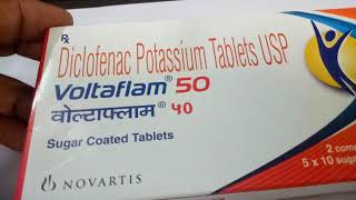 Voltaflam 50 Tablet  Uses Sideeffects Reviews and Precautions in hindi [upl. by Hibben]