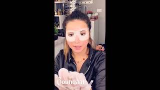 Aldanah Coverage on Blingpop Mask set Boutiqaat  تغطية الدانه على مجموعة ماسكات بلينغ بوب [upl. by Champagne216]