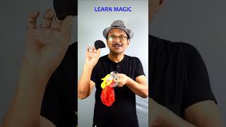 INSTANT SILK COLOR CHANGE magic easymagictrick magictutorial magicsecrets [upl. by Ynomrah]