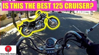 Yamaha Virago 125  yamaha virago 125  test review max speed [upl. by Jenni]