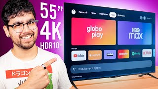 TCL 55quot P635 Pro 4K Google TV Unboxing amp Review in Telugu Ultimate Smart TV Experience for 2023 📺🔥 [upl. by Philemol398]