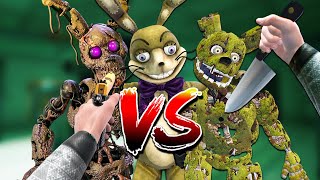 I Tested Glitchtrap vs Burntrap vs Springtrap in BONEWORKS VR [upl. by Gonta593]