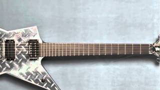 Dimebag Darrells Washburn diamondplate guitar from Panteras 2000 tour [upl. by Silvio]