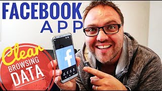 How to Delete Facebook Search History Cookies and Cache on Facebook App [upl. by Ciredec828]