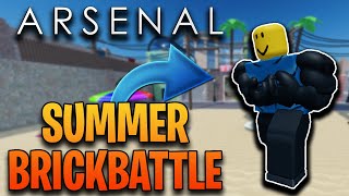 Roblox Arsenal Summer Brickbattle Skin [upl. by Aderfla]