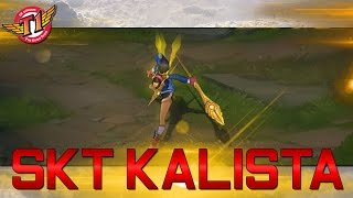 SKT Kalista Skin Spotlight  heftig und so [upl. by Luaped]