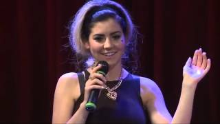 HD Marina and the Diamonds  Interview YouTube Presents 15072012 [upl. by Aphra889]