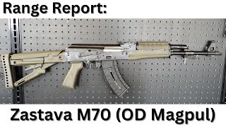 Range Report Zastava ZPAP M70 AK47 [upl. by Navar]