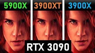 AMD RYZEN 5900X Vs 3900XT Vs 3900X Benchmark with RTX 3090 Assassins Creed Valhalla Ultra Setting [upl. by Swisher]