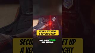 ￼ Security guard duty vest set up a very useful light you need to have ￼ [upl. by Ahsiyn]