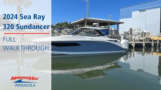 2024 Sea Ray 320 SD Outboard For Sale at MarineMax Pensacola [upl. by Tessa]