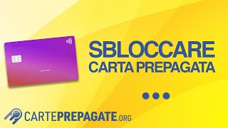 Sbloccare carta prepagata come Scopriamolo [upl. by Nicolette]