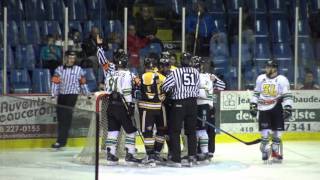 LNAH punition ARCHAMBAULT OBSTRUCTION GARDIEN DE BUT car KÉVEN DUPONT ACCROCHER 31 MARS 2017 [upl. by Erasmus389]