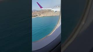 Landing on Heraklion airport 2072023 rwy 27 [upl. by Eeryn]