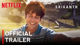 Srikanth 2024  Official Trailer  Rajkummar Rao Jyotika Alaya F amp Sharad Kelkar  Netflix India [upl. by Clova18]