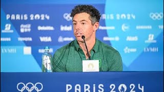 Rory McIlroy sides with Bryson DeChambeau and LIV Golf stars in telling Olympics admission gr7d9lf [upl. by Ennoirb]