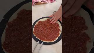 tarif keşfet food lahmacun [upl. by Cooperstein]