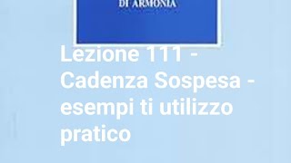 111  Cadenza Sospesa  esempi di utilizzo pratico [upl. by Warner727]