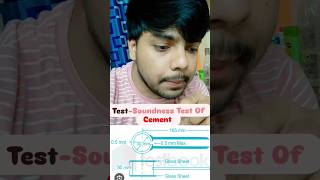 Soundness Test Of CementPart 1 civilengineering [upl. by Bashemath]