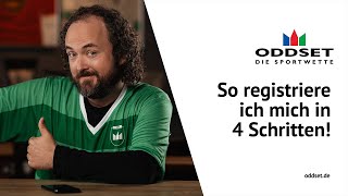 Wie registriere ich mich online bei ODDSET  HowTo [upl. by Tocs]