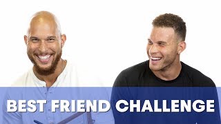 Blake Griffin does the Best Friend Challenge [upl. by Eramat678]