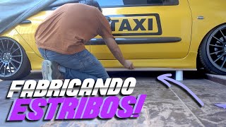 COMO HACER ESTRIBOSEXTENSIÓN DE ESTRIBOS PARA TU AUTO CesarFlowers abejorro [upl. by Kenaz]