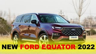 New 20222023 USA Ford Equator Sport Luxury Compact Family SUV [upl. by Illib]