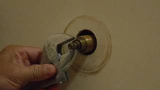 Replacing American Standard cartridge for shower knobs [upl. by Karlen]