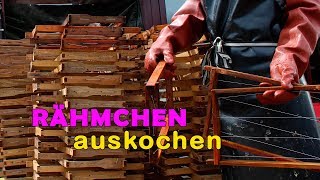 ► Rähmchen auskochen mit Natronlauge [upl. by Ettennej]