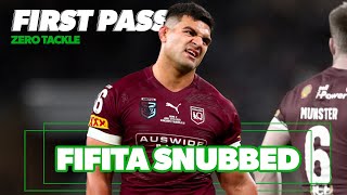 Queensland snub David Fifita again for State of Origin Game 3  FIRST PASS [upl. by Nuawd723]