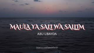 Maula Ya Salli Wa Sallim  Abu Ubayda Slowed  Reverb  Beautiful amp Relaxing Nasheed 4 Faith [upl. by Zena]