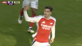 Kai Havertz Goal Arsenal vs Southampton 11 All Goals and Extended Highlights [upl. by Aicrag]