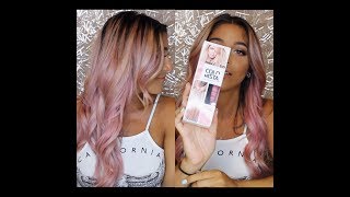 Loreal Colorista in pink REVIEW and PICS AFTER WASHES real hair and extensions  2GLAM [upl. by Ylim]