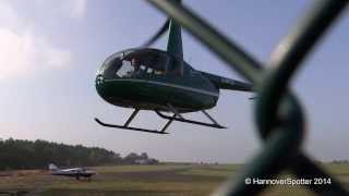 Friendly and skilled helicopter pilot shows his skills for me  Robinson R44 Helicopter [upl. by Neeoma]